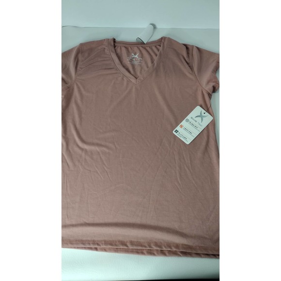 GAME TIME New T-Shirt Womens Pink - Picture 1 of 3